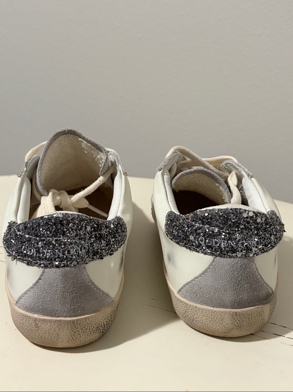 Golden Goose White Superstar Leather Sneaker size 37 Women’s - Picture 3 of 10
